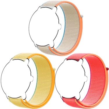 Imagem de Harikiri Pulseiras de nylon de 18 mm compatíveis com Venu 3S/Venu 2S/Vivoactive 4S/Vicomove 3S/Active S/Forerunner 265S/255S/255S Music, Fossil geração 6 42 mm/5E 42 mm/feminina Gen 4 esportiva