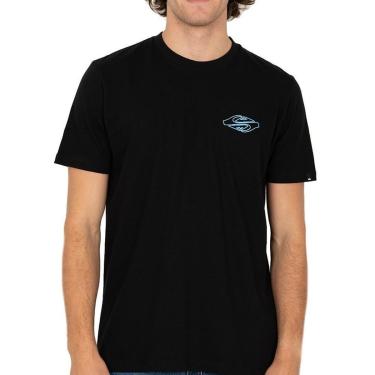 Imagem de Camiseta Quiksilver Ripple Fount Plus Size SM26-Masculino