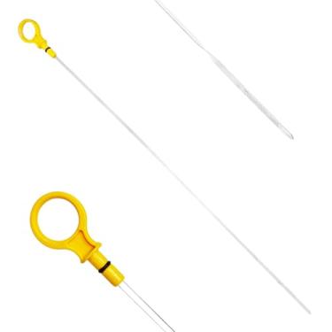 Imagem de HHZL Substituição da vareta de óleo do motor, CJ5Z-6750-A Indicador de furo duplo para verificação de fluido, compatível com ferramenta de medição de fluido de carro Ford Lincoln MKC MKZ 2.0L