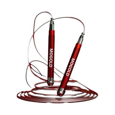 Imagem de Corda De Pular Ajustável Em Liga De Alumínio Com Rolamento Duplo Para 