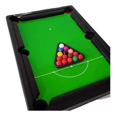 Imagem de Brinquedo Mini Bilhar Mesa De Sinuca Infantil Completa Pool