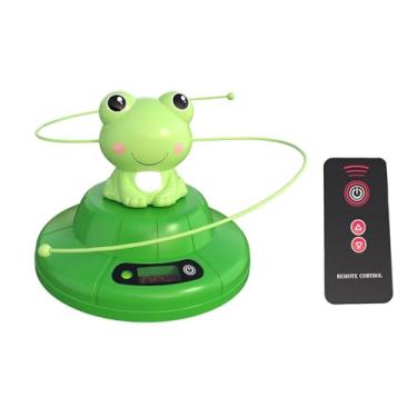 Imagem de menolana Máquina de pular corda inteligente, equipamento elétrico com velocidade ajustável e contador, ideal para exercícios em casa, academia e festas.