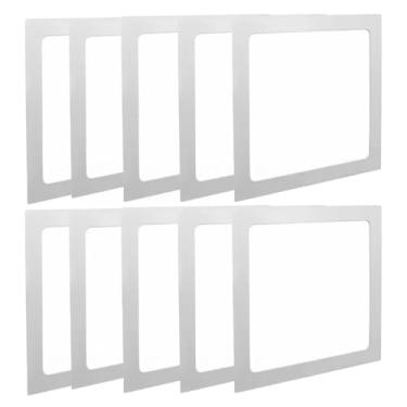 Imagem de Kit 10 Painéis Plafon Led 12w Embutir Quadrado, Branco Frio 6500K, Bivolt, Luminária de Teto