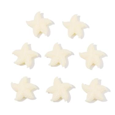 Imagem de Coiris Miçangas coloridas e fofas de estrela do mar concha em pó síntese estrela do mar praia mar oceano contas feitas à mão para pulseiras faça-você-mesmo, brincos, colares, joias