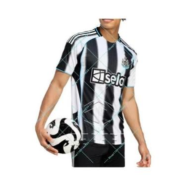 Imagem de Camisa de futebol preta 25-26  Top de treinamento de secagem rápida es