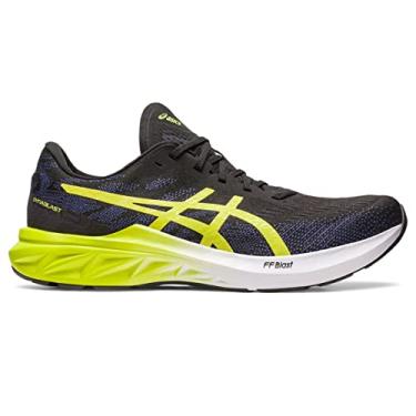 Imagem de ASICS T nis de corrida masculino DYNABLAST 3, Preto/verde-lim o, 10