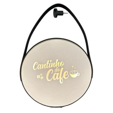 Imagem de Cantinho do Café, Churrasco, Cerveja, Iluminado em Espelho Adnet 35x35