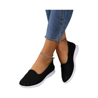 Imagem de Tênis Casuais Femininos De Verão Em Malha Respirável, Liquidação - STE