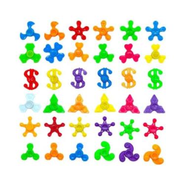 Imagem de Mini Giroscópios Coloridos Para Dedos, 20 Peças, Brinquedos Para Festa