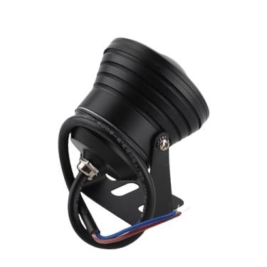 Imagem de Generic Refletor Led para Aquário Subaquático Rgb, Lâmpada Premium de 10w, Alumínio, Tanque de Peixes, Piscina, para Terra e Subaquático, 1 Peça (Capa Preta)