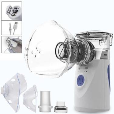 Imagem de Nebulizador e Inalador Portátil Ultrassônico Silêncioso 110V/220V  - 0