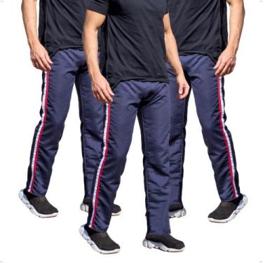 Imagem de Kit 3 Calças Tactel Masculina Treino com Bolso Traseiro 273 - BEN20, G