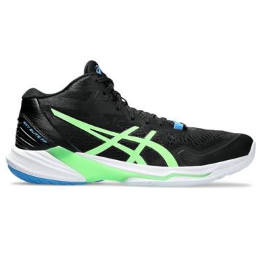 Imagem de ASICS Tênis de vôlei Sky Elite FF MT 2, Preto/Lime Burst, 39
