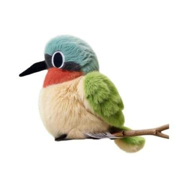 Imagem de Mini Brinquedos De Pelúcia Realistas De 10cm, Pássaros Como Pescador, 