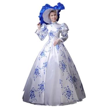 Imagem de Vestido feminino Country Medieval Renascença Queen Arwen Natal CountryWomen, Color3, XXX-Large