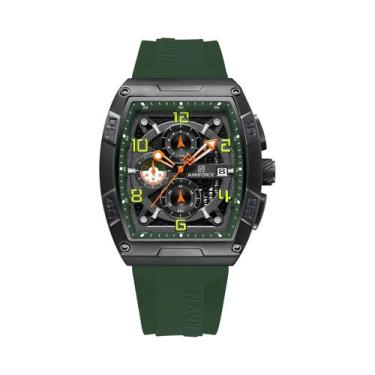 Imagem de Relógio Esportivo Multifuncional NAVIFORCE Com Mostrador Grande Para H