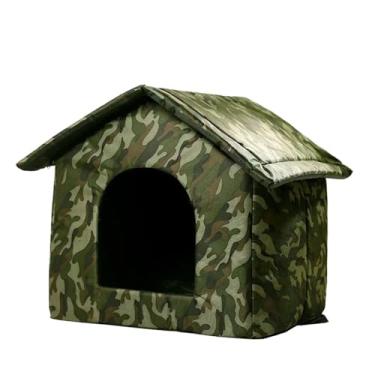 Imagem de Barraca para gatos e cães, à prova d'água e quente, canil para animais de estimação pequenos e médios, uso interno e externo (médio)