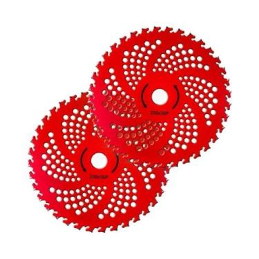 Imagem de Lâminas De Cortador De Grama Com Ponta De Carboneto 36T 2 Peças Compat