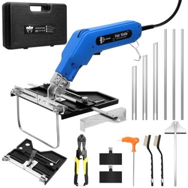 Imagem de Cortador de espuma, cortador de isopor, ferramenta de corte elétrico de espuma, faca quente resfriada a ar, cortador de espuma elétrica ajustável para EPP, EPS, XPS, EVA, esponja, EPE, PU, nylon (250w