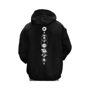 Imagem de Moletom Masculino Casual De Outono Inverno Com Capuz, Estampa De Plane