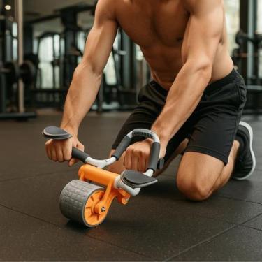 Imagem de Roda Abdominal Malhar Definição Fortalecimento Tonus Muscular Exercíci