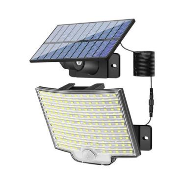 Imagem de Luz Solar Externa 106/122 LED Com Sensor De Movimento IP65 À Prova d'Á