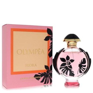 Imagem de Perfume Feminino Olympea Flora Paco Rabanne Eau De Parfum Intense 80 ml