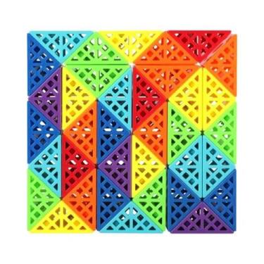 Imagem de Cubo Mágico De Cobra Para Crianças, Brinquedo Fidget SENGSO, Régua Oca