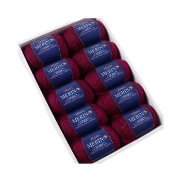 Imagem de Fio De Lã Fina De 500g Para Tricô Artesanal DIY, Moda De Outono E Inve