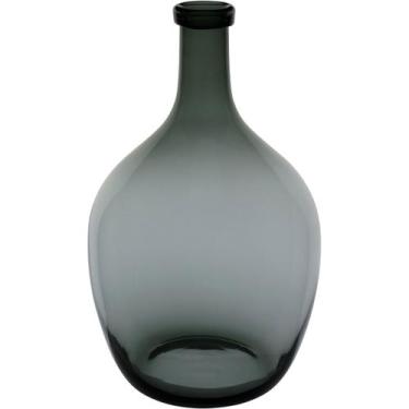Imagem de VASO ENFEITE CASA HOME&CO VIDRO 40x24x24cm FUMÊ