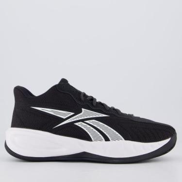 Imagem de Tênis Reebok Press Preto e Branco, 40