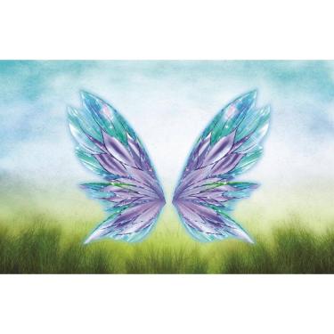 Imagem de Fundo Fotográfico Em Tecido Asas Borboleta 2,60 X 1,50