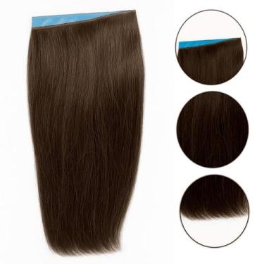 Imagem de Mega Hair Cabelo Humano Vietnamita Tela Invisível 60cm 20g