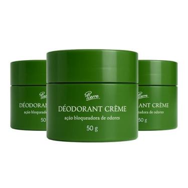 Imagem de Desodorante Creme Bloqueador de Odores 50g 03 un Pierre Alexander