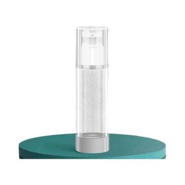 Imagem de Frasco Transparente Airless Com Bomba Para Cosméticos 15ml 30ml 50ml 8