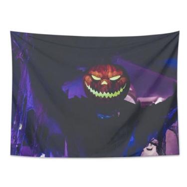 Imagem de Tapeçaria Halloween Horror Wall Room Estética 150x130cm - yiweisai