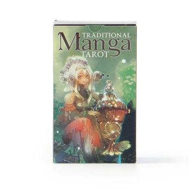 Imagem de Jogo de cartas tradicional: mangá, tarô, família, cartas de baralho - 