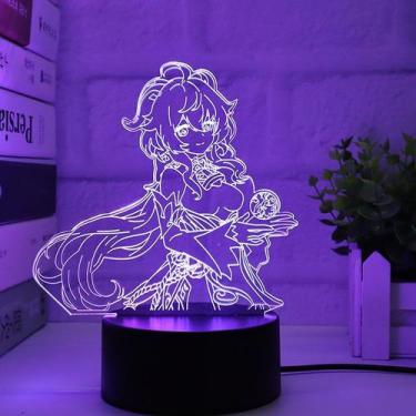 Imagem de Luz noturna LED 3D Plants vs Zombies que mudam de cor para crianças - 