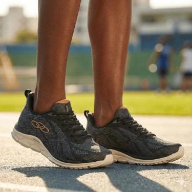 Imagem de Tênis Feminino Olympikus Citrus 2 Evasense Cinza/Rosa Claro, Cinza, Ro