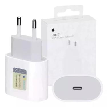 Imagem de Carregador Fonte Apple Ipad Iphone Usb-c 20w   Anatel - Muvu3bz/a