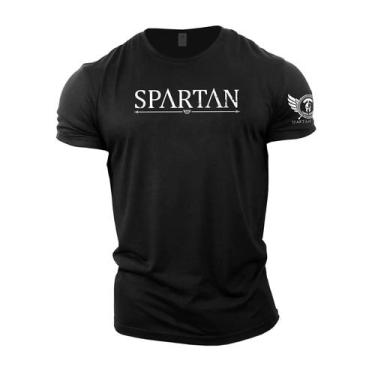Imagem de Camiseta Masculina Oversized Retrô Spartan Y2K - Manga Curta Casual, B