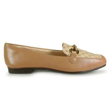 Imagem de Sapato Mocassim Light Gel Logo Fivela Feminino-Feminino