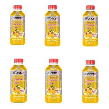 Imagem de Sorox Frutas Amarelas 550ml Bebida Isotonica Pack c/6