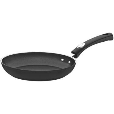 Imagem de Frigideira Rasa Tramontina Mônaco Induction 20cm Preta, Preto, 20cm