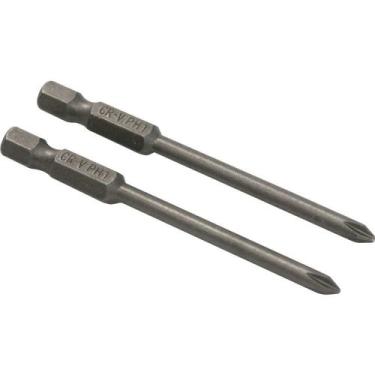 Imagem de Jogo de Bits de Ponteiras Phillips com Encaixe Sextavado 1/4", nº 1 x 