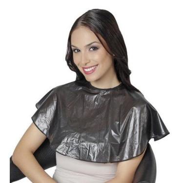 Imagem de Penteador/Babador PVC Emborrachado Redondo - 01 Unidade - SANTA CLARA,