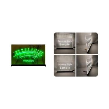 Imagem de Letreiro De Neon LED 3D Esculpido Pioneer Peak VU dB Arte De Parede Pa