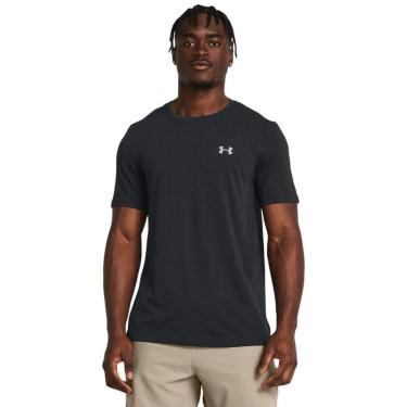 Imagem de Camiseta de Treino Masculina Under Armour Vanish Seamless 2GG Preto-Masculino