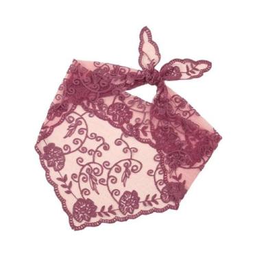 Imagem de Xale Elegante Com Bordado De Flores Em Renda Para Mulheres, Proteção S
