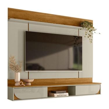 Imagem de Painel Para Tv Aura Cumaru-opala - Madetec